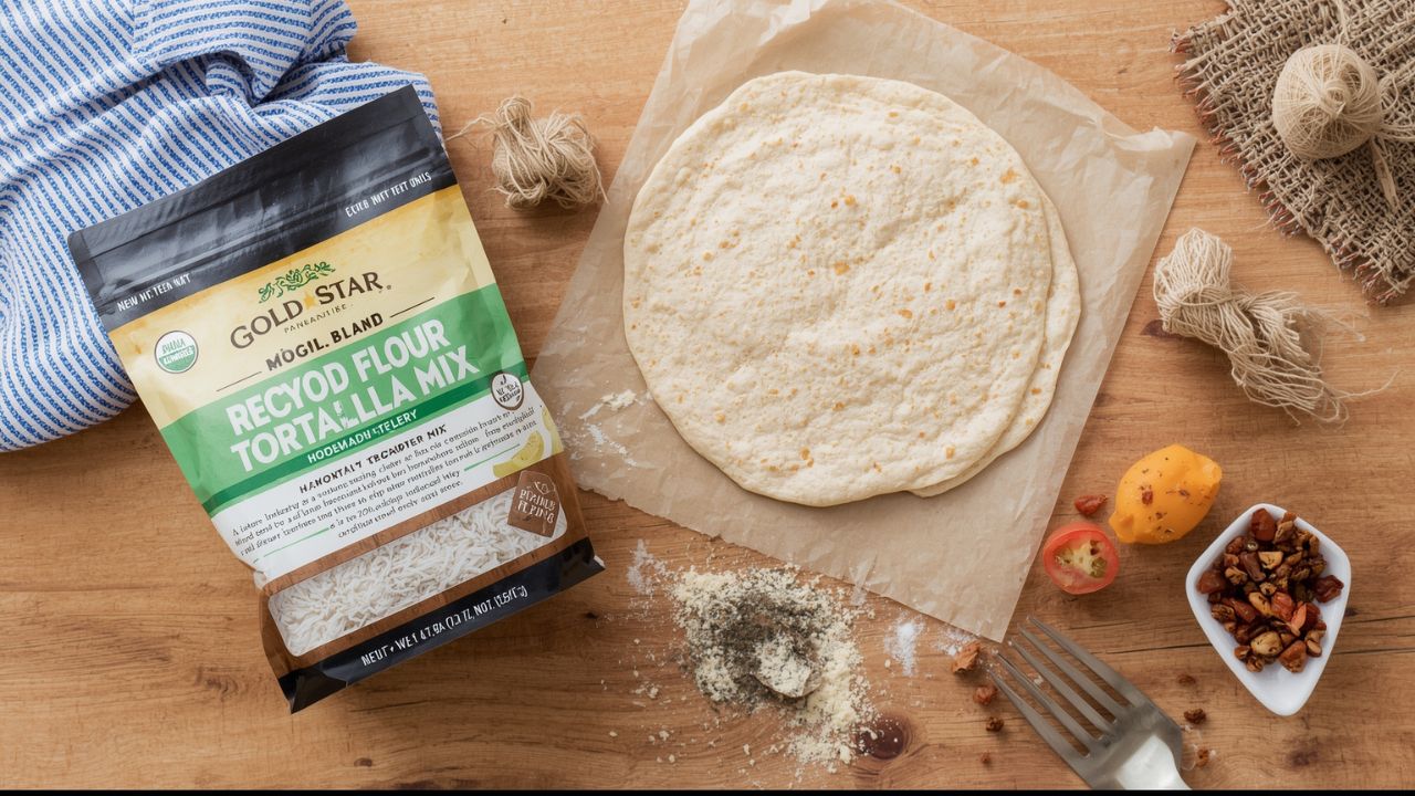Gold Star Flour Tortilla Mix makes homemade tortillas easy