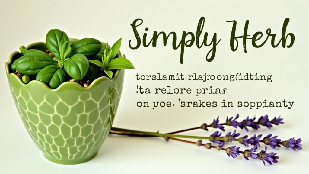 Teaching Kids Herbal Simplicity