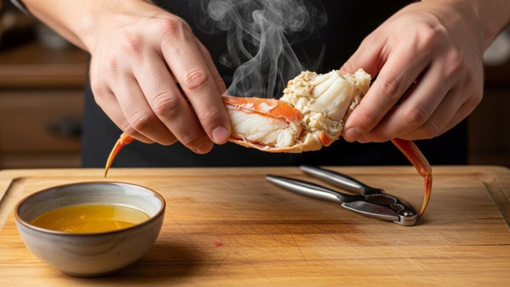Traditional seafood boil spread on a table for a party.