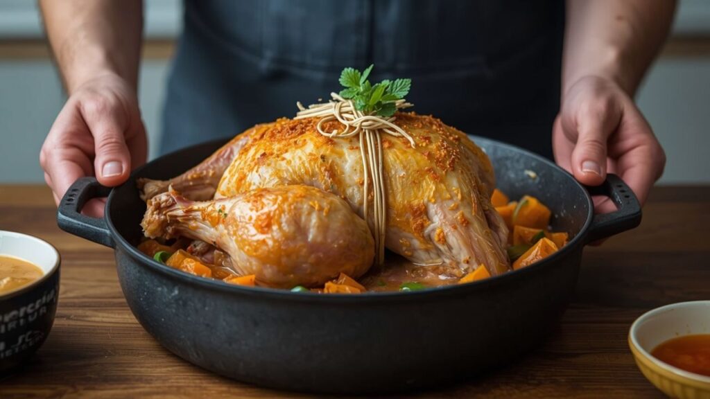 Securing Stuffed Meats for a Beautiful Presentation