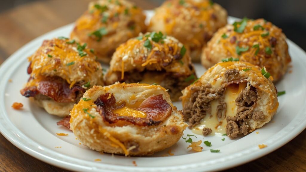 What Exactly Are Garlic Parmesan Cheeseburger Bombs