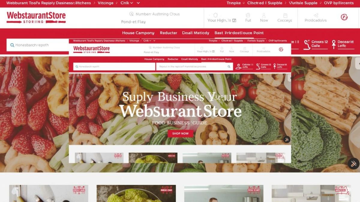 WebstaurantStore Food Business Supply Guide
